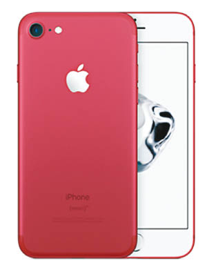 蘋果將推出iPhone 7紅色特別版。（蘋果公司圖片）