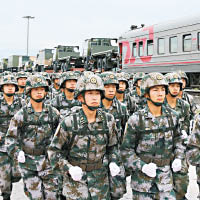 解放軍據報近期加強在東北地區的部署。（資料圖片）