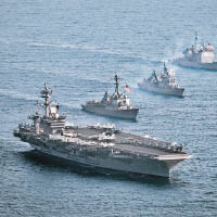 「卡爾文森號」航母戰鬥群正駛往朝鮮半島。（資料圖片）