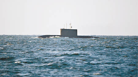 圖為俄羅斯的基洛級潛艇。（資料圖片）