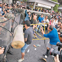 軍事政變（圖）至今泰國屢傳出炸彈襲擊。（資料圖片）