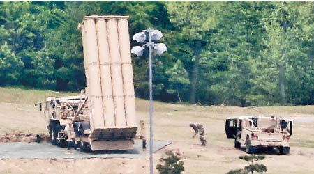 南韓因部署薩德導彈系統令中韓關係陷入「冰點」。（互聯網圖片）
