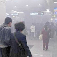 西安地鐵早前曾出現故障，產生大量濃煙。
