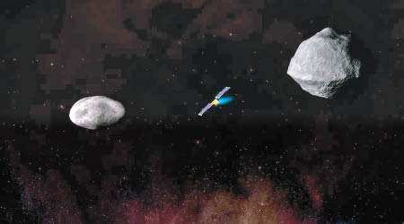 航天器將撞擊「迪代莫斯B」（NASA圖片）