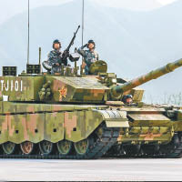 78集團軍某旅已接收國產新型99大改型主戰坦克（圖）。（互聯網圖片）