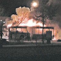 16年1月 寧夏焚巴士 18死<br>寧夏銀川市一輛巴士行駛途中起火，男子馬永平因不堪被拖欠工資及工程費，追討三年無果而縱火報復社會。馬永平事後被判處死刑。