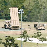 有指解放軍發射導彈是向美韓部署「薩德」發出警告。（資料圖片）