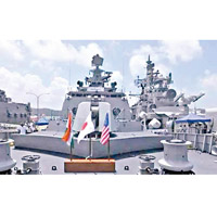 印度曾在七月與美日在孟加拉灣舉行聯合海上軍演。