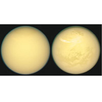 卡西尼號傳回提坦的表面照片。（互聯網圖片）