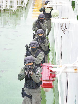 南韓特警曾參與乙支自由衞士演習。