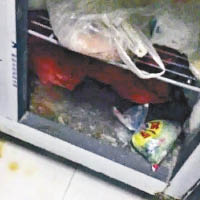 廚房的烤箱雪櫃像垃圾桶。
