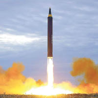 北韓屢次試射彈道導彈。（資料圖片）