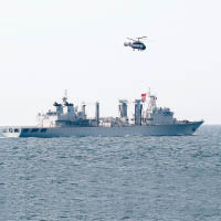 中俄海軍曾在波羅的海舉行海上演習。