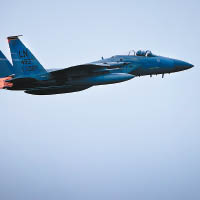 美軍在立陶宛部署F-15戰機，應對俄威脅。（美國空軍圖片）
