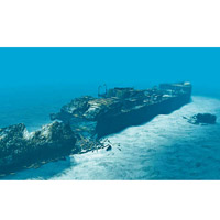 SS西斯爾戈姆號沉沒在埃及對出海域。（互聯網圖片）