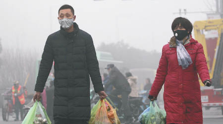霧霾重災區的河南，空氣污染問題一直為人詬病。（資料圖片）