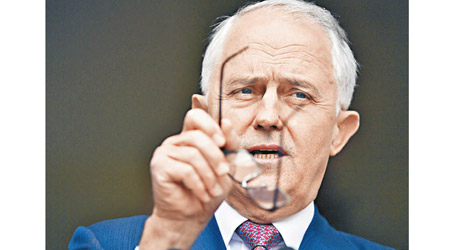 特恩布爾擔憂外國勢力影響澳洲國策。（美聯社圖片）