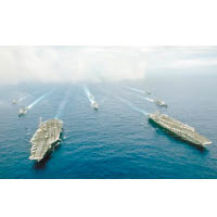 第七艦隊是美國在西太平洋主力。（資料圖片）