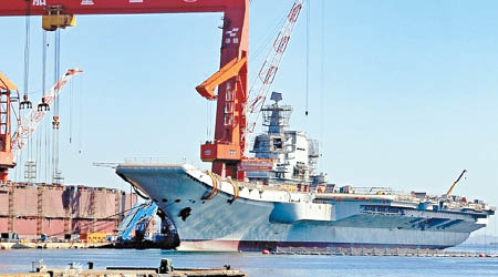 中國海軍為擴大在亞太地區的影響力，正加速建造航空母艦。