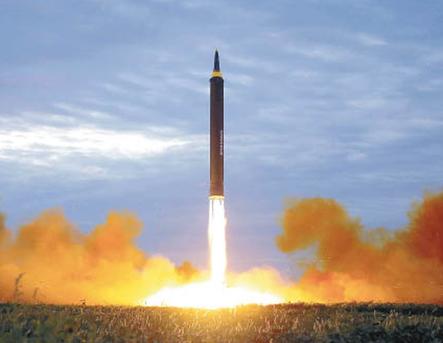 北韓去年射導彈失敗自炸20萬人城市