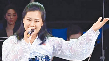 有「北韓鄧麗君」之稱的玄松月為國內著名歌手。（資料圖片）