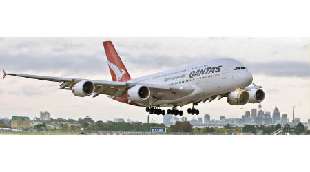 澳航較常使用耗油高的空巴A380。