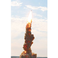 網傳解放軍曾多次發射反衞星的導彈。（資料圖片）