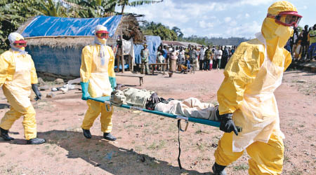 伊波拉病毒在畿內亞造成死亡。（資料圖片）