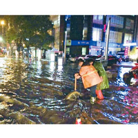 貴州多地出現暴雨。（互聯網圖片）