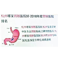 杭州寶善堂在百度「杭州腸胃病」類別排首位。