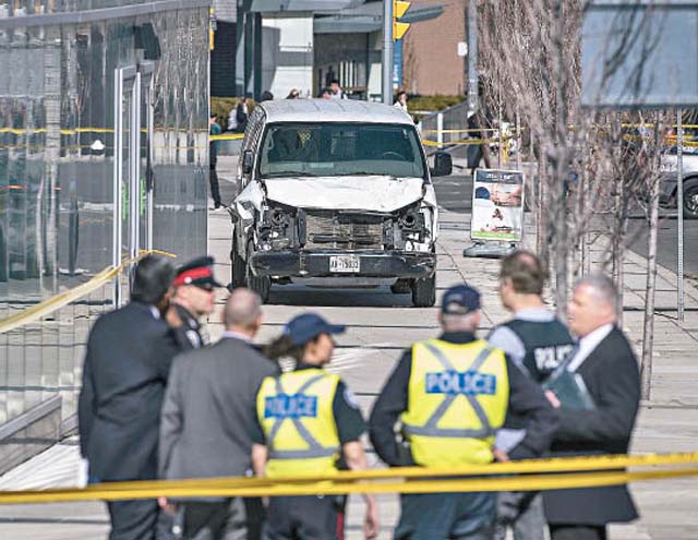 多倫多客貨車血洗華人區10死15傷