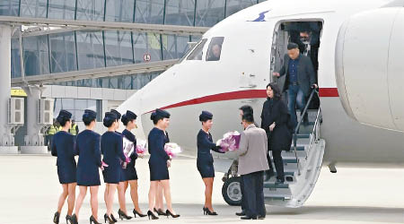高麗航空（圖）復辦平壤至上海浦東的航班。