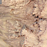 新發現或可證明火星曾經孕育生命。（美聯社圖片）