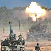 法案提出加強台灣的軍事力量。圖為台灣漢光軍演。