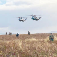 美軍飛機抵達冰島。（互聯網圖片）