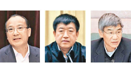 （左起）季緗綺、劉強及李貽煌被檢察機關提起公訴。（互聯網圖片）