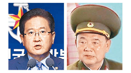 徐柱錫（左）和徐鴻贊（右）或共同出任軍事聯委會主席。（美聯社圖片）