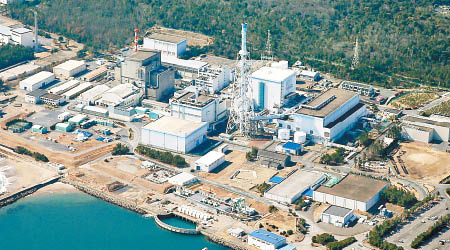 獲政府批准延長運作的東海第二核電站。