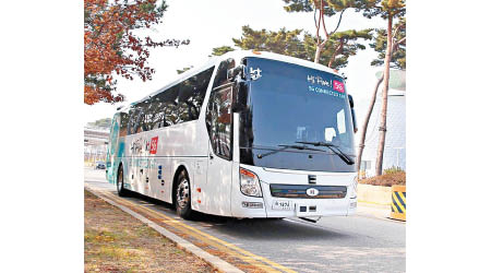 仁川機場成功測試無人駕駛巴士。