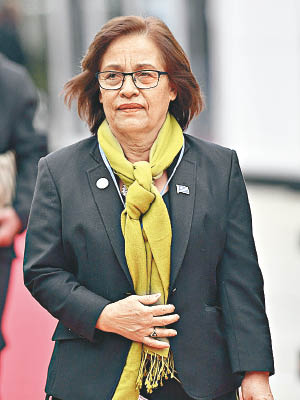 馬紹爾群島女總統海妮。