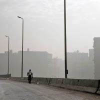 開羅空氣污染問題困擾居民。
