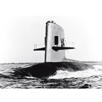 美軍潛艇天蠍號在六十年代沉沒。