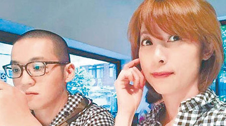 網紅蘇陳端與丈夫黃博健（左）捲款潛逃。（互聯網圖片）