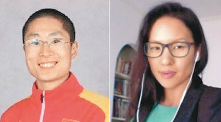 李大鵬（左）及邊思恩（右）是其中入選的華裔志願者。
