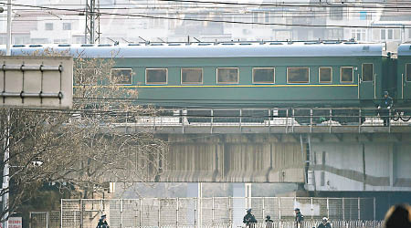 金正恩所乘坐的列車過往曾多次出現在北京。