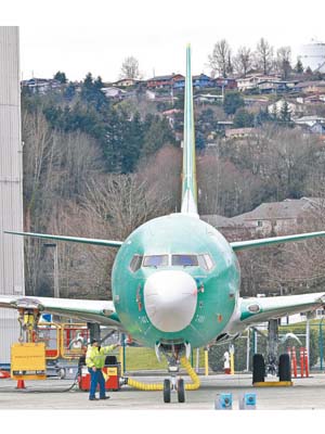 多個國家及航空公司停飛波音737 MAX 8客機。（美聯社圖片）
