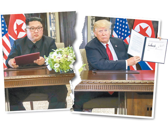 北韓威脅無核化變白紙