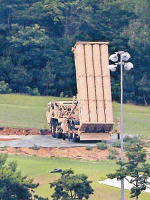 薩德系統（圖）未必可攔截KN23短程彈道導彈。