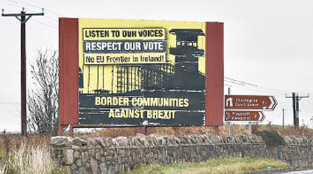 北愛爾蘭與愛爾蘭的邊界。