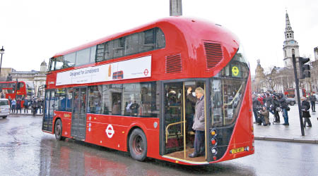 倫敦不少巴士由萊特巴士製造。（美聯社圖片）